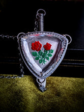Load image into Gallery viewer, Shieldmaiden Sword and Shield Necklace
