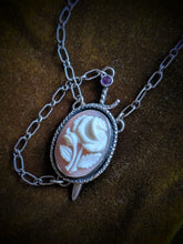 Load image into Gallery viewer, Shieldmaiden Sword and Cameo Shield Necklace