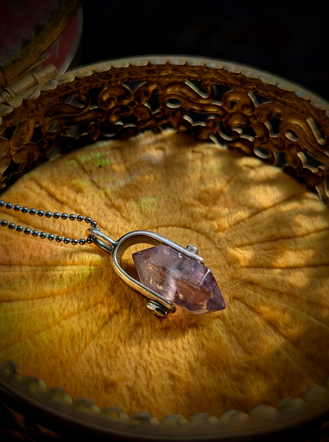 Anew : As Above So Below : Spinning Amethyst Point