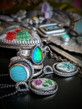 Load image into Gallery viewer, Aurora Borealis - Aura Opal Ring Size 7.75
