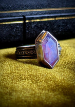 Load image into Gallery viewer, Blood Moon - Jasper and Moonstone ring - Size 9.25
