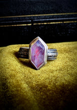 Load image into Gallery viewer, Blood Moon - Jasper and Moonstone ring - Size 9.25
