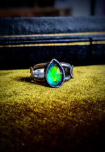Load image into Gallery viewer, Aurora Borealis - Aura Opal Ring Size 7.75
