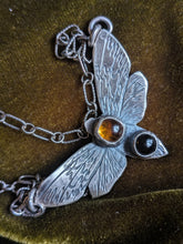 Load image into Gallery viewer, Deaths-Head Moth Necklace
